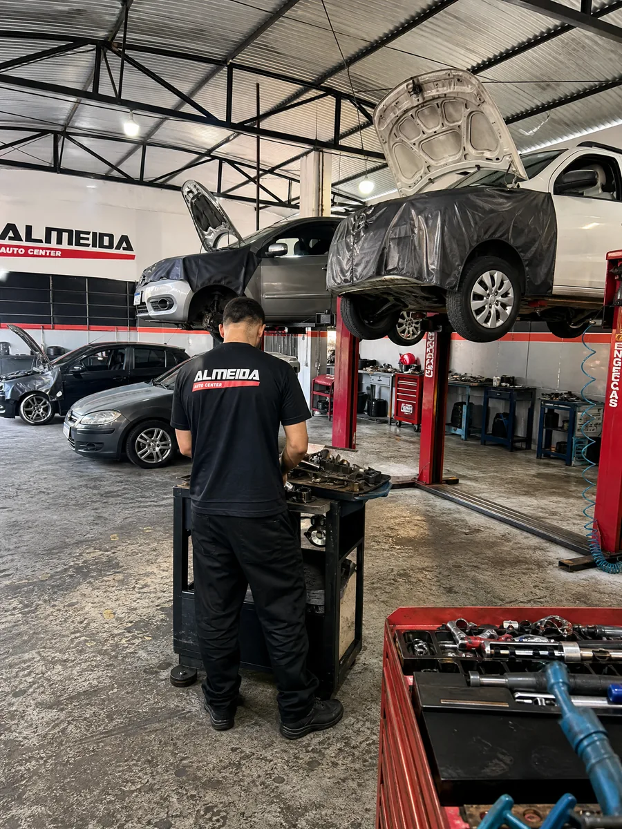 Serviço e estrutura do Almeida Auto Center